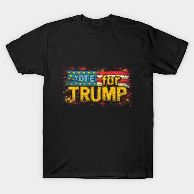 Vote for Donald Trump T-Shirt by SzlagRPG